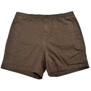 Todd Snyder Beachcomber Shorts Mens Large Brown Cotton Stretch Chino Preppy